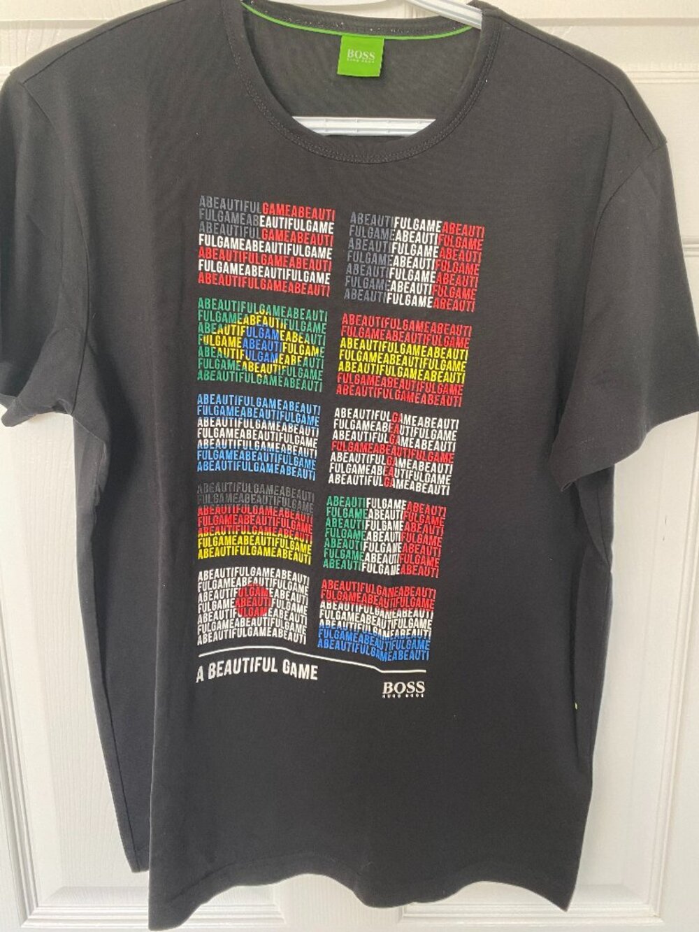 Hugo Boss "A Beautiful Game" World Cup Capsule Tee - Size M